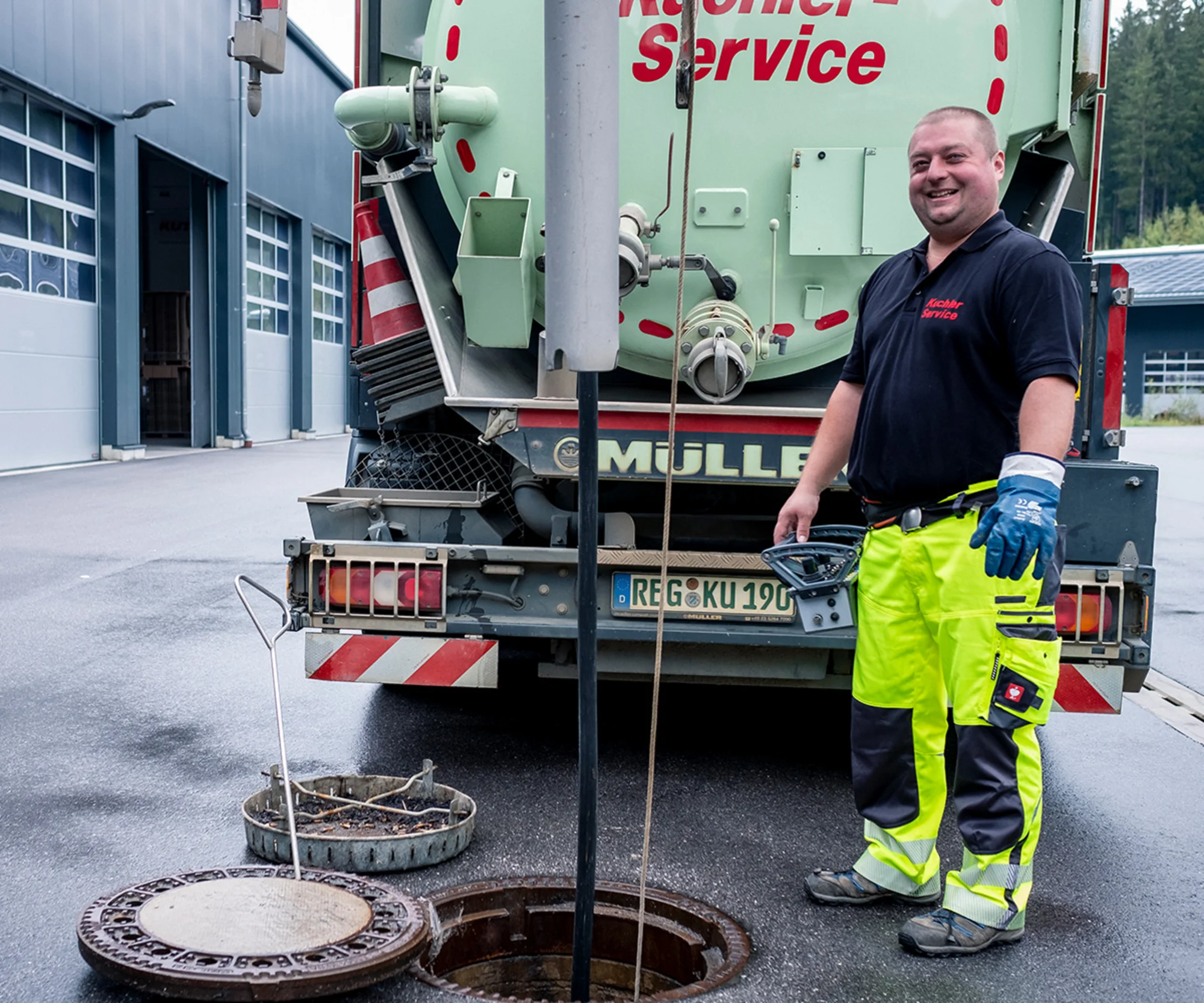 Über Kuchler Kanaltechnik in Köfering