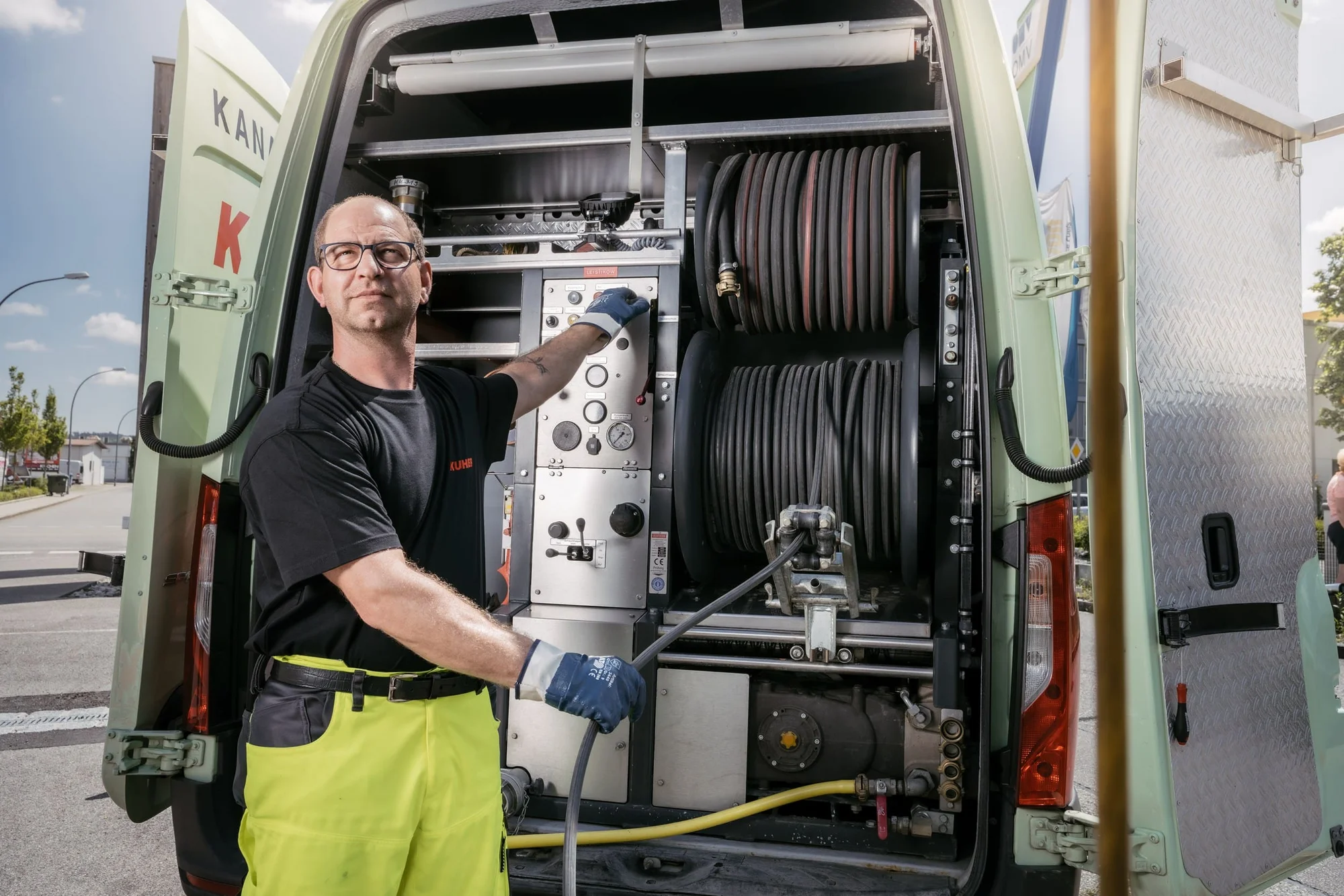 Ablauf von Kanalreinigung und Rohrreinigung